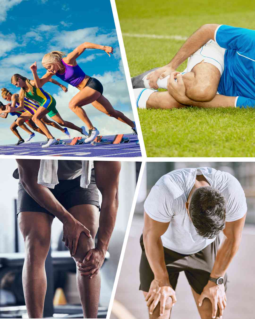 sport Injury collage